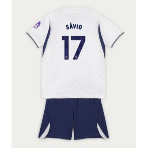 Tottenham Hotspur Savio #17 Hjemmebanetrøje Børn 2026-27 Kortærmet (+ Korte bukser)